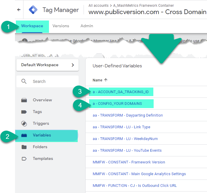 how to configure google tag manager
